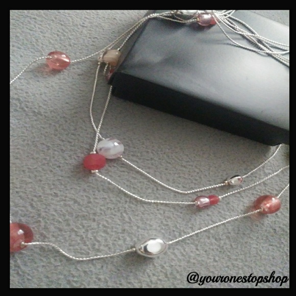 🆕📣Breast Cancer Illusions Necklace - Picture 2 of 2